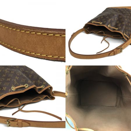  LOUIS VUITTON ルイヴィトン モノグラム ノエ ショルダーバッグ 巾着型  M42224