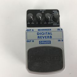 ■■ BEHRINGER ベリンガー ギターエフェクター DIGITAL REVERB デジタルリバーブ 本体のみ DR600 Bランク