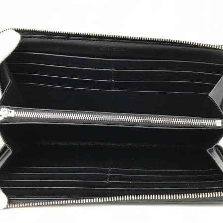  BALENCIAGA バレンシアガ 長財布 ラウンドファスナー  594317 1090 V 584048 ブラック