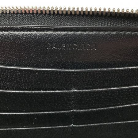  BALENCIAGA バレンシアガ 長財布 ラウンドファスナー  594317 1090 V 584048 ブラック
