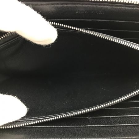  BALENCIAGA バレンシアガ 長財布 ラウンドファスナー  594317 1090 V 584048 ブラック