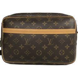 ■■ LOUIS VUITTON ルイヴィトン リポーターPM ショルダーバッグ モノグラム M45254 ブラウン Bランク
