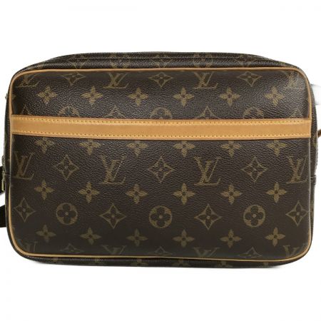  LOUIS VUITTON ルイヴィトン リポーターPM ショルダーバッグ モノグラム M45254 ブラウン