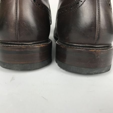  SHETLAND FOX シェットランドフォックス ショートブーツ 27cm レースアップブーツ 052F SF ダークブラウン