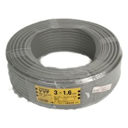 ■■ 太陽ケーブルテック VVFケーブル 3×1.6 条長100m 12.4kg  Sランク