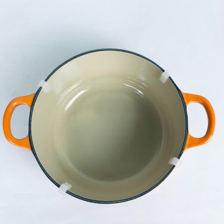 LE CREUSET ルクルーゼ ル・クルーゼ ココットロンド 両手鍋 18cm  MARRONNIER