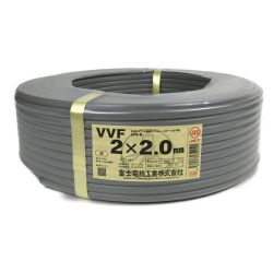 ■■ 富士電線工業(FUJI ELECTRIC WIRE) 富士電線工業 VVFケーブル 2×2.0 条長100m 11.3kg Nランク