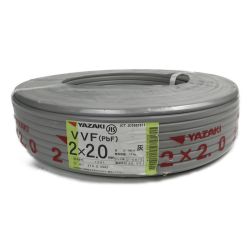 ■■ YAZAKI ヤザキ VVFケーブル 2×2.0 条長100m 11kg 矢崎 Nランク