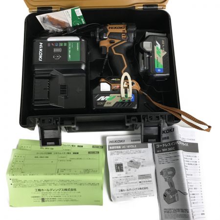  HiKOKI ハイコーキ インパクトドライバ 限定色 グランドキャメル 付属品完備 WH36DC グランドキャメル