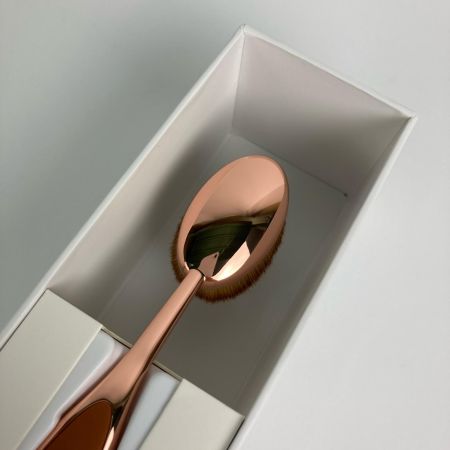  artis メイクアップブラシ エリートコレクション オーバル7 ピンクゴールド 未使用品