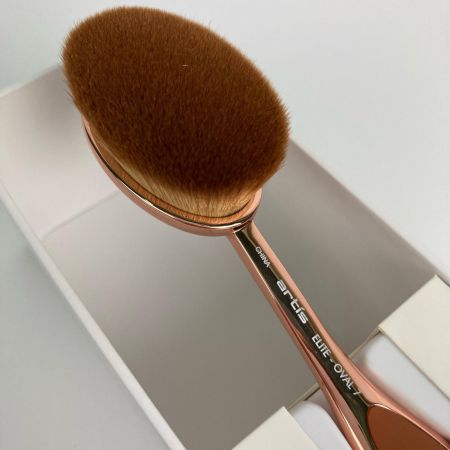  artis メイクアップブラシ エリートコレクション オーバル7 ピンクゴールド 未使用品