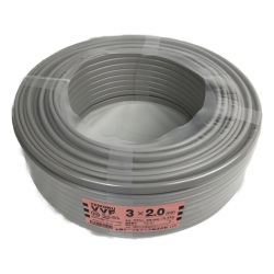■■ 太陽ケーブルテック VVFケーブル 3×2.0mm 全長100m 16.4kg 電材 Sランク