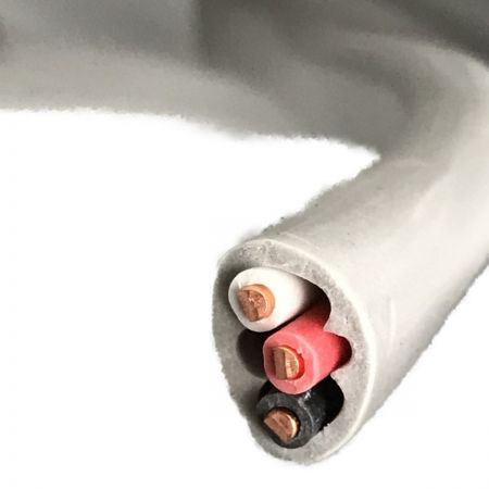  太陽ケーブルテック VVFケーブル 3×2.0mm 全長100m 16.4kg 電材