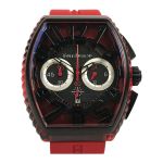  Tendence テンデンス PIRAMIDE ピラミッド 箱 取説付き クォーツ TY860002 ブラック Aランク