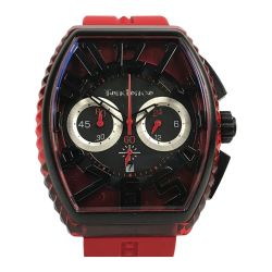 ■■ Tendence テンデンス PIRAMIDE ピラミッド 箱 取説付き クォーツ TY860002 ブラック Aランク