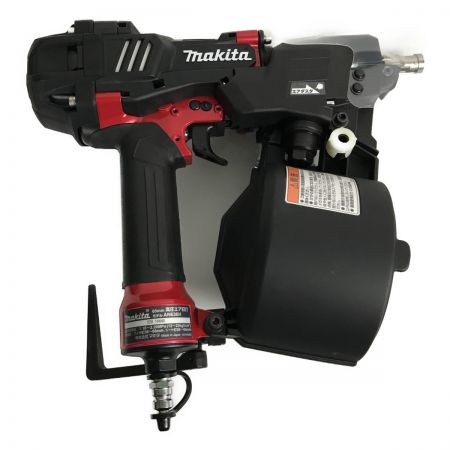  MAKITA マキタ 65mm 高圧エア釘打ち機 付属品完備 AN636H ブラック×レッド