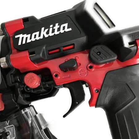  MAKITA マキタ 65mm 高圧エア釘打ち機 付属品完備 AN636H ブラック×レッド