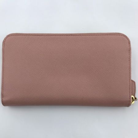  PRADA プラダ サフィアーノ ラウンドファスナー長財布 箱付 1M0506 ピンク