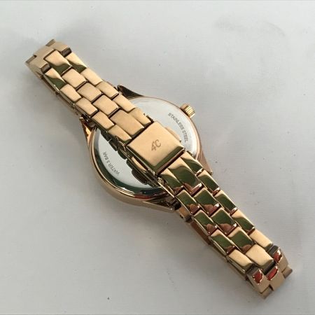  4℃ 腕時計 ステンレススチール  クォーツ 112145614201 ピンクゴールド