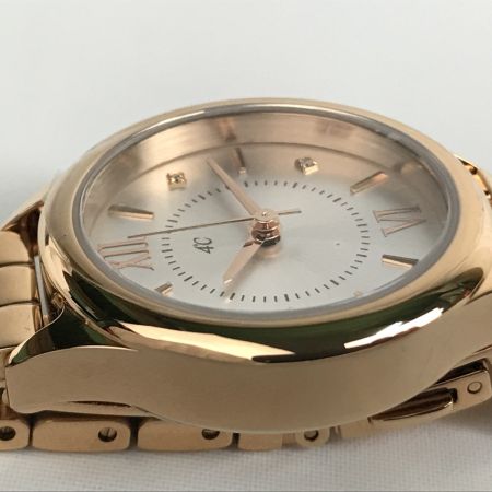  4℃ 腕時計 ステンレススチール  クォーツ 112145614201 ピンクゴールド