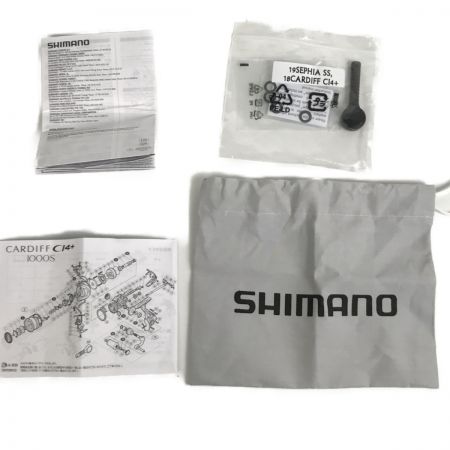  SHIMANO シマノ カーディフ CI4+ C3000MHG スピニングリール 箱付 03935