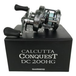 ■■ SHIMANO シマノ 20 カルカッタ コンクエスト DC 200HG ベイトリール WANEE'Sカスタム 04039 Aランク