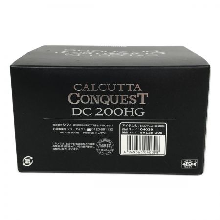  SHIMANO シマノ 20 カルカッタ コンクエスト DC 200HG ベイトリール WANEE'Sカスタム 04039