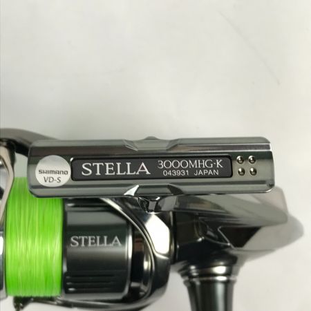  SHIMANO シマノ 22 STELLA ステラ スピニングリール 箱付  3000MHG-K