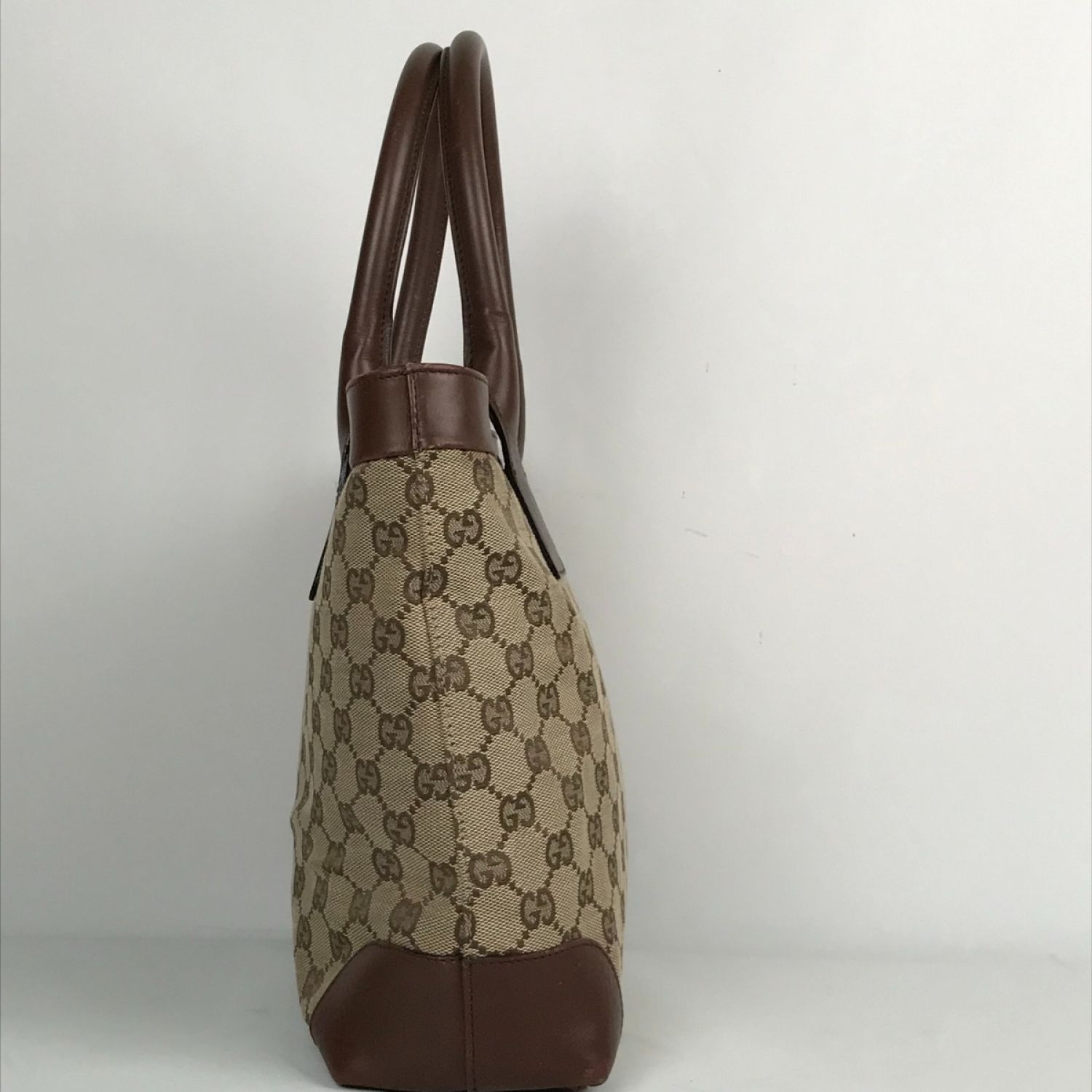 中古】 GUCCI グッチ GGキャンバス トートバッグ ハンドバッグ 002