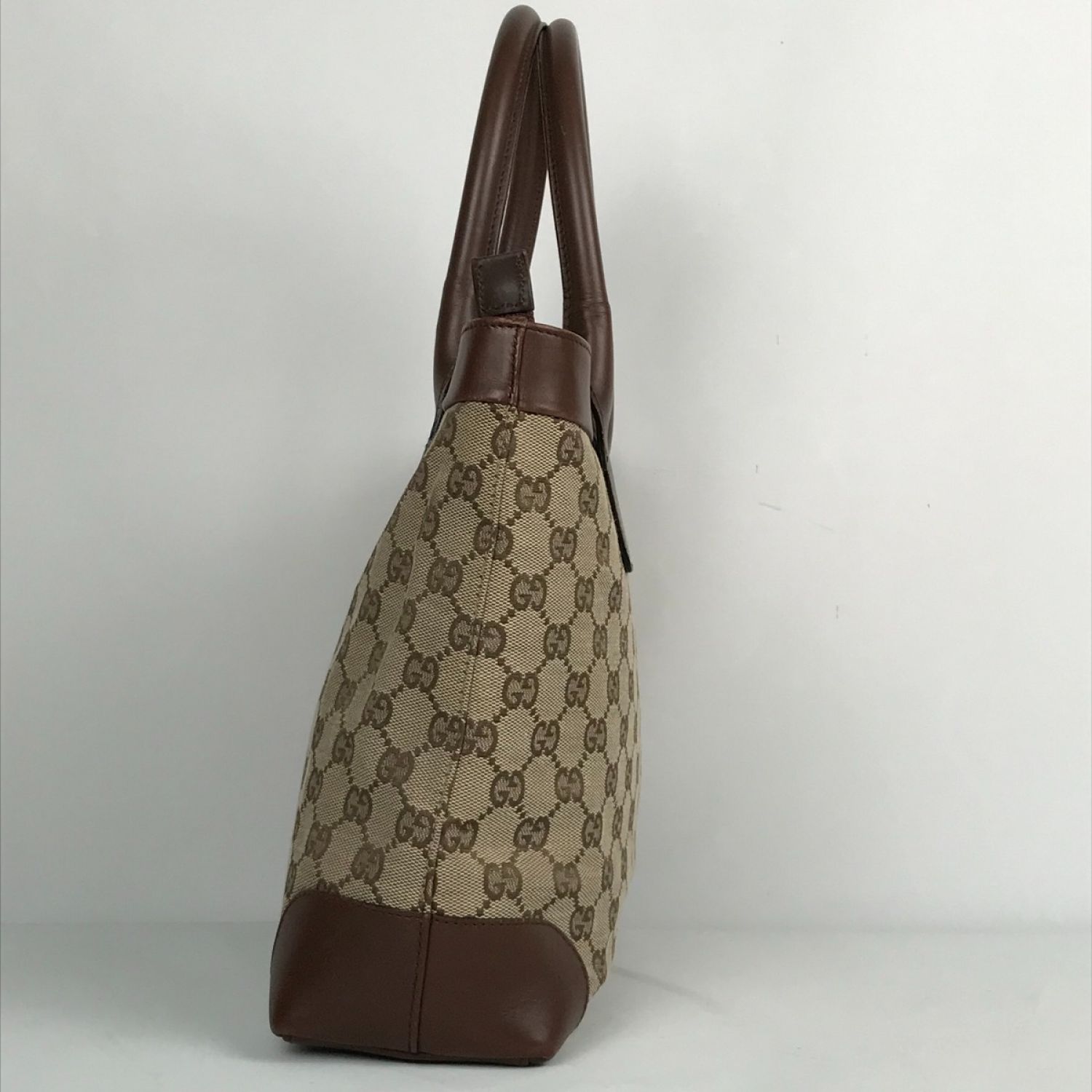 中古】 GUCCI グッチ GGキャンバス トートバッグ ハンドバッグ 002