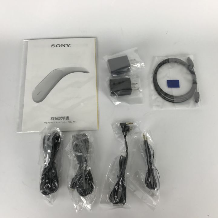 SONY ソニー ウェアラブルネックスピーカー SRS-WS1 - 中古家電製品
