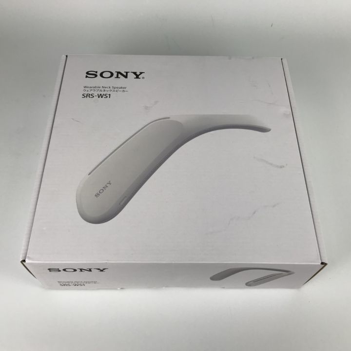 SONY ソニー ウェアラブルネックスピーカー SRS-WS1 - 中古家電製品