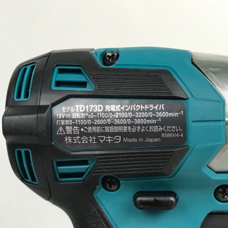  MAKITA マキタ 充電式インパクトドライバ 6.0Ah 18V 付属品完備 TD173DRGX