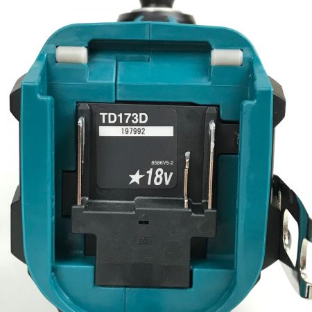 MAKITA マキタ 充電式インパクトドライバ 6.0Ah 18V 付属品完備 TD173DRGX