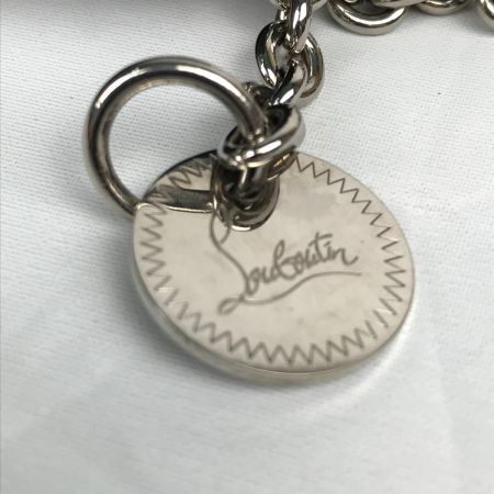  Christian Louboutin クリスチャンルブタン LOVE クラッチバッグ ショルダーストラップ ハートの中欠品有 ブラック