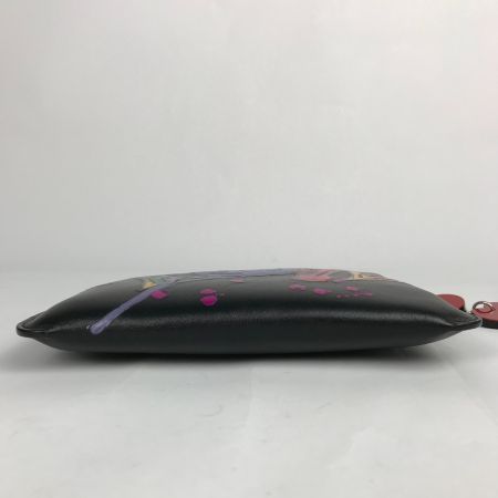  Christian Louboutin クリスチャンルブタン LOVE クラッチバッグ ショルダーストラップ ハートの中欠品有 ブラック