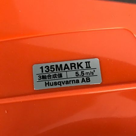  Husqvarna ハスクバーナ エンジンチェーンソー 箱付 チェンソー 135 mark2 オレンジ