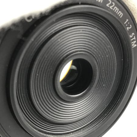  CANON キャノン レンズ LENS EF-M 22mm 1:2 STM