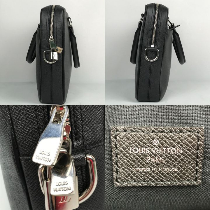 LOUIS VUITTON ルイヴィトン タイガ PDB PM アルドワーズ ポルト ドキュマン・ビジネス ビジネスバッグ FL3105 M32952  ブラック｜中古｜なんでもリサイクルビッグバン