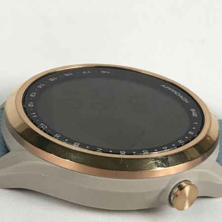  GARMIN APPROACH S42 ゴルフナビGPS ゴルフ用GPSウォッチ ブルー 充電器付