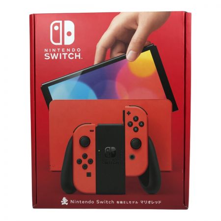  Nintendo ニンテンドウ ニンテンドー switch スイッチ 本体 マリオレッド 有機ELモデル  HEG-S-RAAAA