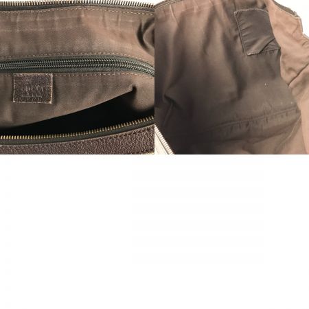  GUCCI グッチ GGキャンバス ショルダーバッグ シェリーラインストラップ  189752 ブラウン