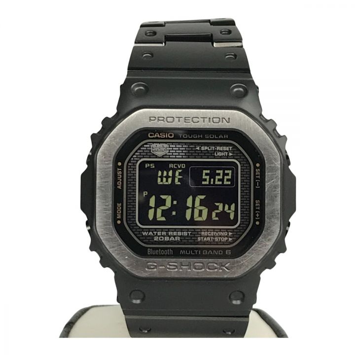 CASIO カシオ G-SHOCK タフソーラー 電波ソーラー マルチバンド6 箱付 GMW-B5000 ブラック｜中古｜なんでもリサイクルビッグバン