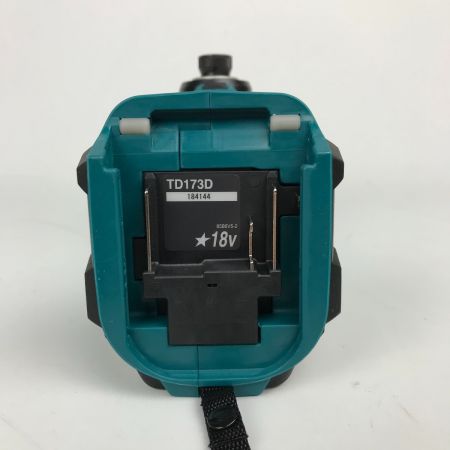  MAKITA マキタ 充電式インパクトドライバ ブルー 18V 本体のみ TD173DZ