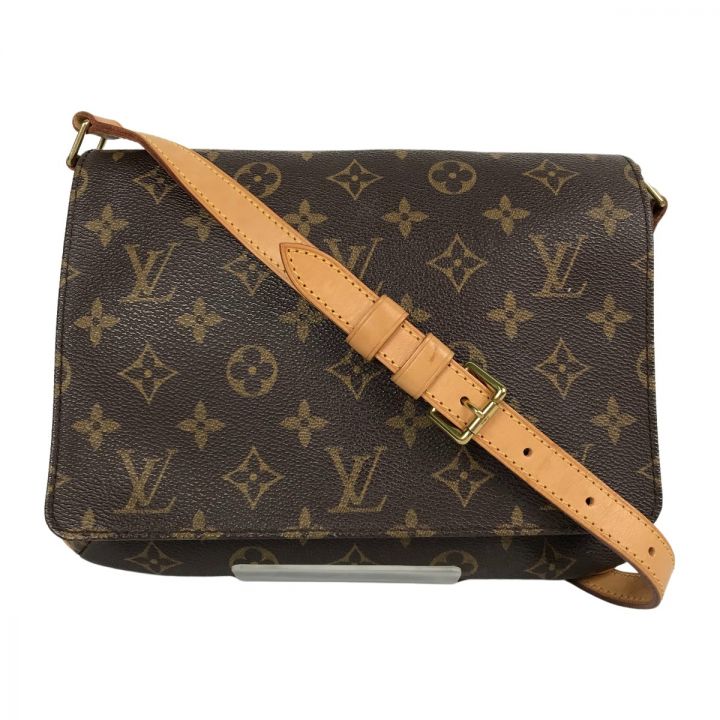 LOUIS VUITTON ルイヴィトン モノグラム ミュゼット・タンゴ ショート ワンショルダー ショルダーバッグ M51257 ブラウン ｜中古｜なんでもリサイクルビッグバン