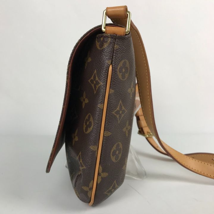 LOUIS VUITTON ルイヴィトン モノグラム ミュゼット・タンゴ ショート ワンショルダー ショルダーバッグ M51257 ブラウン ｜中古｜なんでもリサイクルビッグバン