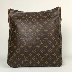 ■■ LOUIS VUITTON ルイヴィトン モノグラム ルーピングGM ショルダーバッグ  M51145 ブラウン Bランク