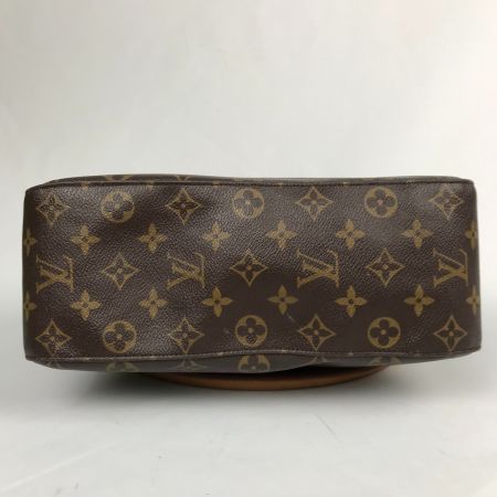  LOUIS VUITTON ルイヴィトン モノグラム ルーピングGM ショルダーバッグ  M51145 ブラウン
