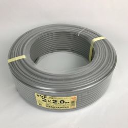 ■■ 富士電線工業(FUJI ELECTRIC WIRE) VVFケーブル 2×2.0mm 条長100m 質量11.3kg Sランク