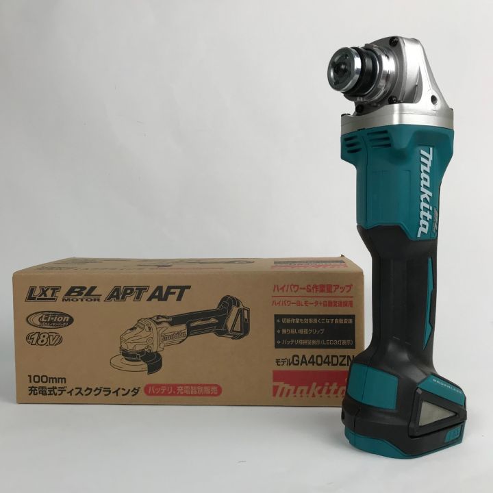 MAKITA マキタ 100mm 充電式ディスクグラインダ 1800mm 充電式ディスクグラインダ 18V  GA404DZN｜中古｜なんでもリサイクルビッグバン